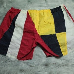 Vintage Nautica Color Block Swimsuit (Retro/90s)